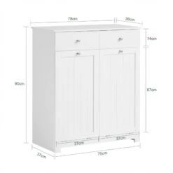 Armoire Salle De Bain BZR33-DG -Meilleur Meubles Magasin 00b8e1ad4d6f4dce9c6bd9adf852e52b