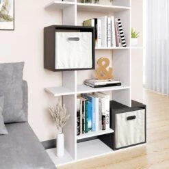 Etagère Blanc/sonoma Cube -Meilleur Meubles Magasin 0102d5da577f4ca7b770308bdff6a948