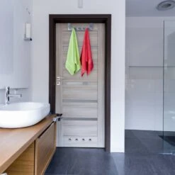 1x Portemanteau De Porte En Inox -Meilleur Meubles Magasin 0177ae19a5344157b6eca076a5eb1938