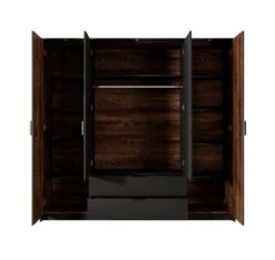 Armoire à Portes Battantes MILTON LED -Meilleur Meubles Magasin 0712ec85fe784852984d7190914095db