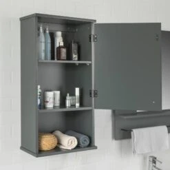 Meuble Haut De Salle De Bain BZR25-DG -Meilleur Meubles Magasin 0723463f453e458d9c01ef6382294331