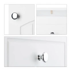 Armoire De Salle De Bain En Bois Blanc -Meilleur Meubles Magasin 078b29b7160d4fc08664f3dc99e6fc73