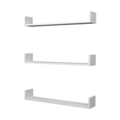 Lot De 3 étagères Murales Höganäs -Meilleur Meubles Magasin 07c0e99b00894d539517c135e0700c5a