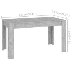 VIDAXL Table à Manger -Meilleur Meubles Magasin 0b0530cf5d76428b9f137323c5c44d77