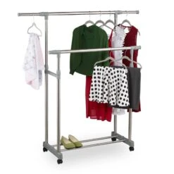 Portant Professionnel Avec 2 Tringles 16 Portant Professionnel Avec 2 Tringles -Meilleur Meubles Magasin 0e6633ba526645058f4039b7974b8b77