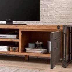 Meuble TV MANCHESTER 2 Rangements Milieu -Meilleur Meubles Magasin 1000008809 200430 15154200003 DETAILS P000000001000008809