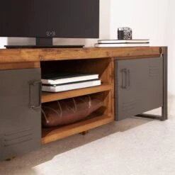 Meuble TV MANCHESTER 2 Rangements Milieu -Meilleur Meubles Magasin 1000008809 220630 022 MOOD DETAILS P000000001000008809 mood