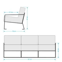 Canapé Voda I (3 Places) -Meilleur Meubles Magasin 1000042111 200 GALLERYIMAGES P000000001000042111