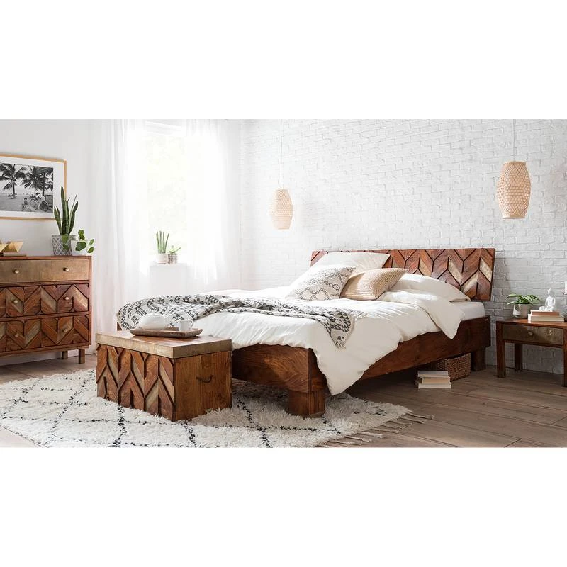 Lit En Bois Massif Yao 4 Lit En Bois Massif Yao – Image 2