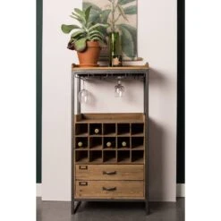 Armoire Bar à Vin Vintage Bois Clair -Meilleur Meubles Magasin 1000171149 190418 10070300229 MOOD GALLERYIMAGES P000000001000171149 mood