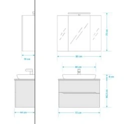 Salle De Bain Tiberio VI (2 éléments) -Meilleur Meubles Magasin 1000194090 200114 08540500022 SKETCH DETAILS P000000001000194090 sketch