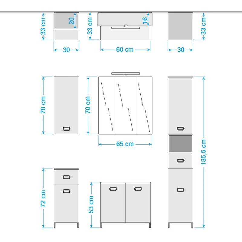 Salle De Bain Buca IV (5 éléments) 19 Salle De Bain Buca IV (5 éléments) – Image 17