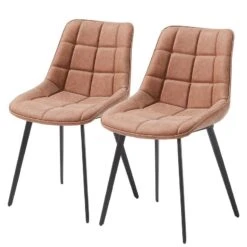 Chaises Capitonnées Kellia (lot De 2)