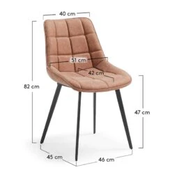 Chaises Capitonnées Kellia (lot De 2) -Meilleur Meubles Magasin 1000216186 200623 13461600193 SKETCH DETAILS P000000001000216186 sketch