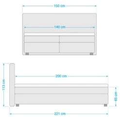 Lit Boxspring Cape May -Meilleur Meubles Magasin 1000219296 200727 08174500015 SKETCH DETAILS P000000001000219296 sketch
