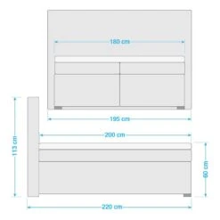 Lit Boxspring Mazille 32 Lit Boxspring Mazille -Meilleur Meubles Magasin 1000235428 210211 12542200010 SKETCH DETAILS P000000001000235428 sketch