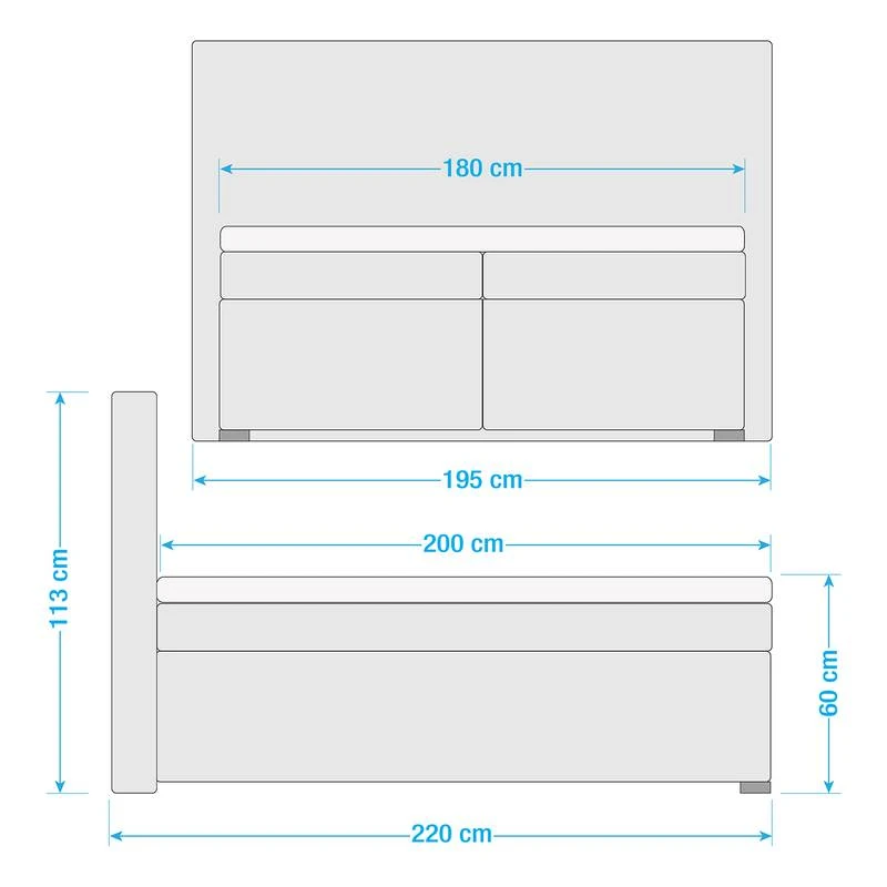 Lit Boxspring Mazille 13 Lit Boxspring Mazille – Image 11