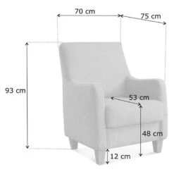 Fauteuil Baulon 37 Fauteuil Baulon -Meilleur Meubles Magasin 1000253761 210419 14582800292 SKETCH DETAILS P000000001000253761 sketch