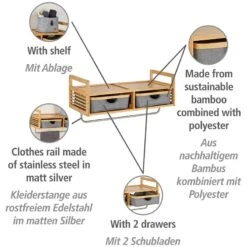 Wenko Porte-manteau Mural Bahari 15 Wenko Porte-manteau Mural Bahari -Meilleur Meubles Magasin 1000260938 210715 14010900021 DETAILS P000000001000260938