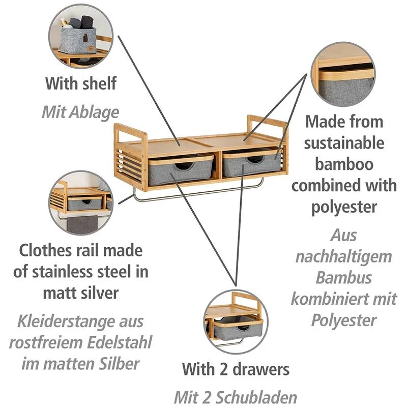 Wenko Porte-manteau Mural Bahari 8 Wenko Porte-manteau Mural Bahari – Image 6