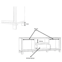 Meuble TV Egan 15 Meuble TV Egan -Meilleur Meubles Magasin 1000270217 210609 06154000057 SKETCH DETAILS P000000001000270217 sketch