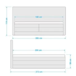 Lit Boxspring Naumburg -Meilleur Meubles Magasin 1000281804 210916 10545800592 SKETCH DETAILS P000000001000281804 sketch