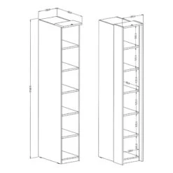Étagère Optima -Meilleur Meubles Magasin 1000337676 220309 500 SKETCH DETAILS P000000001000337676 sketch