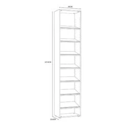 Étagère à Chaussures Smartt 10 Étagère à Chaussures Smartt -Meilleur Meubles Magasin 1000344665 220414 500 SKETCH DETAILS P000000001000344665 sketch