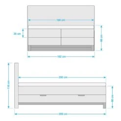 Lit Boxspring Catania -Meilleur Meubles Magasin 1000347470 220506 500 SKETCH DETAILS P000000001000347470 sketch