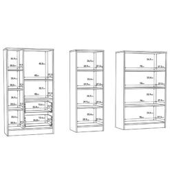 Étagères Wardell (3 éléments) 37 Étagères Wardell (3 éléments) -Meilleur Meubles Magasin 1000348170 220505 501 SKETCH DETAILS P000000001000348170 sketch