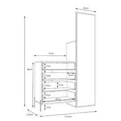 Ensemble D’entrée Compact Ozora -Meilleur Meubles Magasin 1000356710 220603 501 SKETCH DETAILS P000000001000356710 sketch