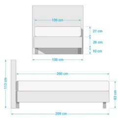 Lit Boxspring Jonna 27 Lit Boxspring Jonna -Meilleur Meubles Magasin 1000360216 220804 500 SKETCH DETAILS P000000001000360216 sketch
