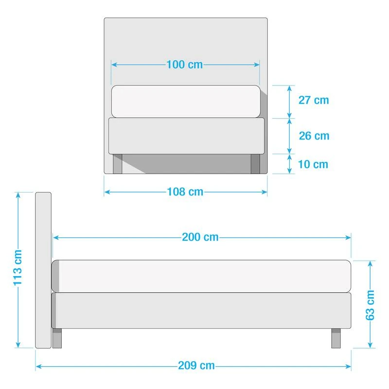 Lit Boxspring Jonna 15 Lit Boxspring Jonna – Image 13