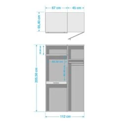 Armoire Pour Machine à Laver Kielce IV -Meilleur Meubles Magasin 1000370867 230310 500 SKETCH DETAILS P000000001000370867 sketch