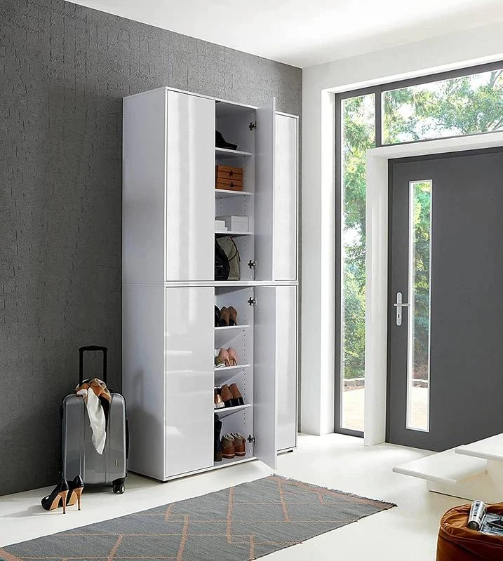 Meubles à Chaussures Mailand I -lot De 2 4 Meubles à Chaussures Mailand I -lot De 2 – Image 2