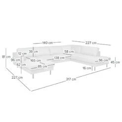Canapé Panoramique FORT DODGE -Meilleur Meubles Magasin 1000373598 230328 500 SKETCH DETAILS P000000001000373598 sketch