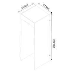 Armoire Pour Lave-linge Laundreezy A -Meilleur Meubles Magasin 1000376698 230314 500 SKETCH DETAILS P000000001000376698 sketch