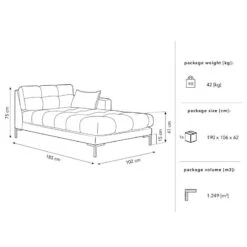 Méridienne Costellio -Meilleur Meubles Magasin 1000377843 230324 500 SKETCH DETAILS P000000001000377843 sketch