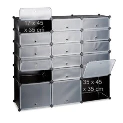 Meuble à Chaussures 18 Compartiments -Meilleur Meubles Magasin 13ca64d0f93c40ae9ca852f86db04ed0