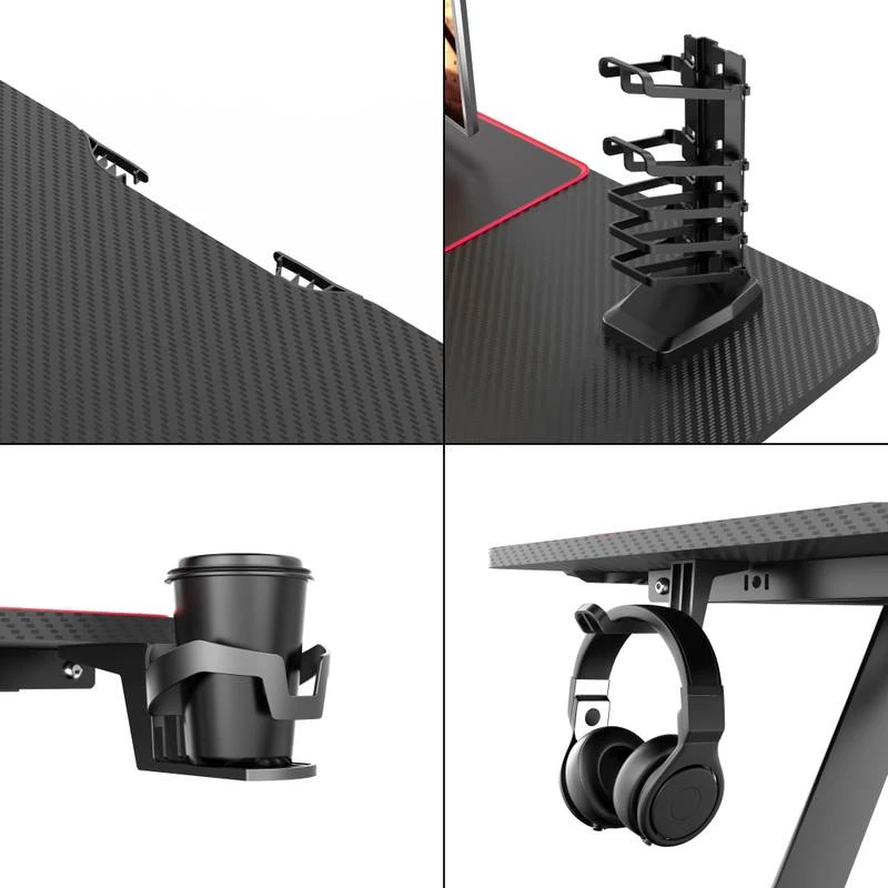 Pro-Tec Bureau Gaming Oakland Avec Support 8 Pro-Tec Bureau Gaming Oakland Avec Support – Image 6