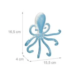 Portemanteau Mural Pieuvre En Bleu -Meilleur Meubles Magasin 197dbba3ec5f4a1bace1f2e1473ff67f