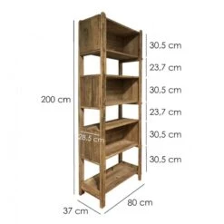 Etagère Bibliothèque 200cm 3 Niches 11 Etagère Bibliothèque 200cm 3 Niches -Meilleur Meubles Magasin 1a81f135e6f646668d8c7a3babcfc51f