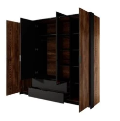 Armoire à Portes Battantes MILTON LED -Meilleur Meubles Magasin 1d5e67814c0e4fb88347445f76323da1