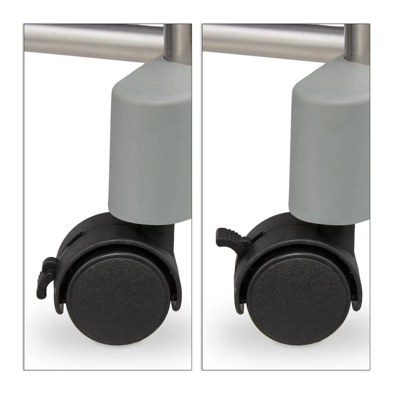 Portant Professionnel Avec 2 Tringles 10 Portant Professionnel Avec 2 Tringles – Image 8