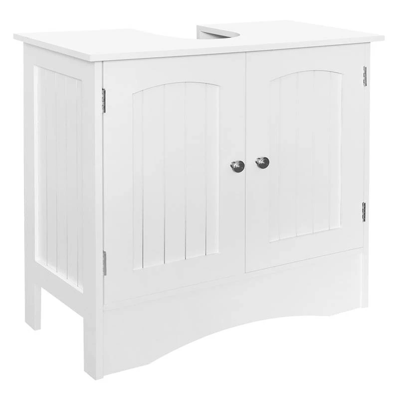 Meuble Sous-vasque 60x30x60cm Blanc 3 Meuble Sous-vasque 60x30x60cm Blanc