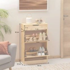 Meuble à Chaussures BASIL -Meilleur Meubles Magasin 2164eeb7adf54a9f8188152e07537b38