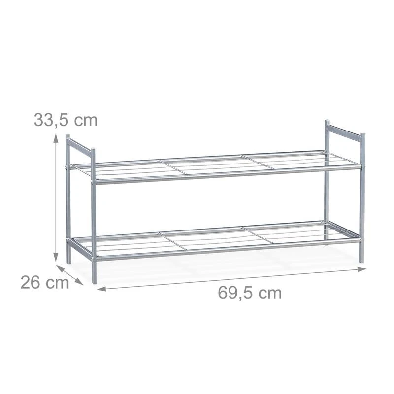 Meuble à Chaussures SANDRA 2 étages 6 Meuble à Chaussures SANDRA 2 étages – Image 4