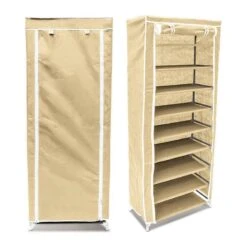 2xArmoire à Chaussures En Tissu Pliante -Meilleur Meubles Magasin 2202a3df1a6042a686047bae01221daf