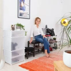 Meuble à Chaussures Avec 4 Casiers -Meilleur Meubles Magasin 2282da26e57d42b589022809faa721ef