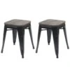 Tabouret HWC-A73 Assise Bois (lot De 2) -Meilleur Meubles Magasin 2363ab2b6bca4f4aa8a9ec6e4018f4df